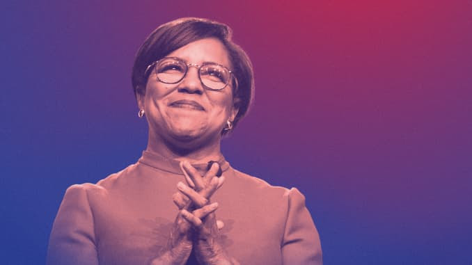 A próxima CEO da Walgreens, Rosalind Brewer.