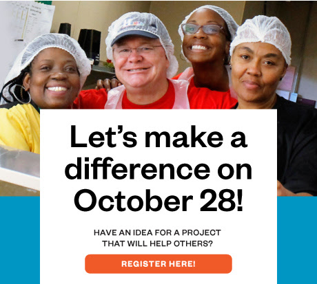 Let's make a difference on October 28!
