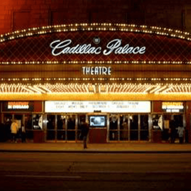 Save up to 50% on your reservation. The Cadillac Palace Theater UrbanMatter