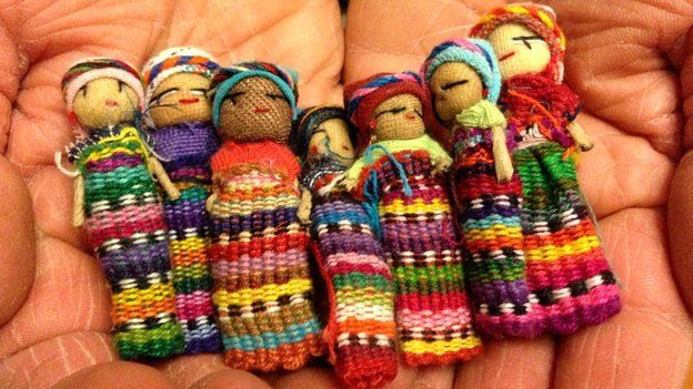 Toy dolls from Guatemala