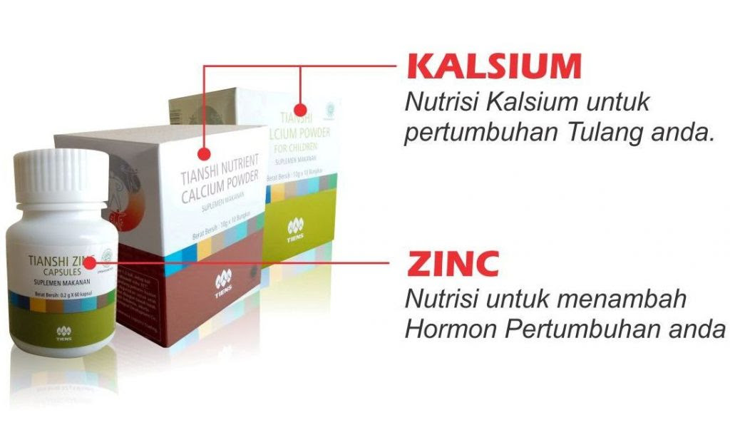 Baca Selengkapnya Disini Review Produk Obat Peninggi Badan Tiens NHCP Zinc