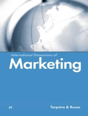 International Dimensions of Marketing in Kindle/PDF/EPUB