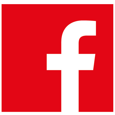 Facebook-flat-red