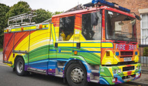UK: Fire chiefs spend $19,500 to paint fire trucks in LGBTQ rainbow colors