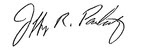 Jeff Pankratz signature