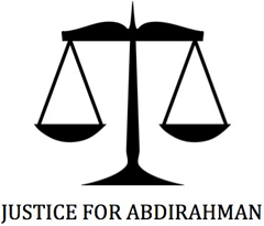 Justice for Abdirahman Graphic