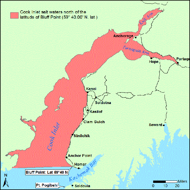 Sport Fishing for King Salmon Closed in Cook Inlet Saltwaters