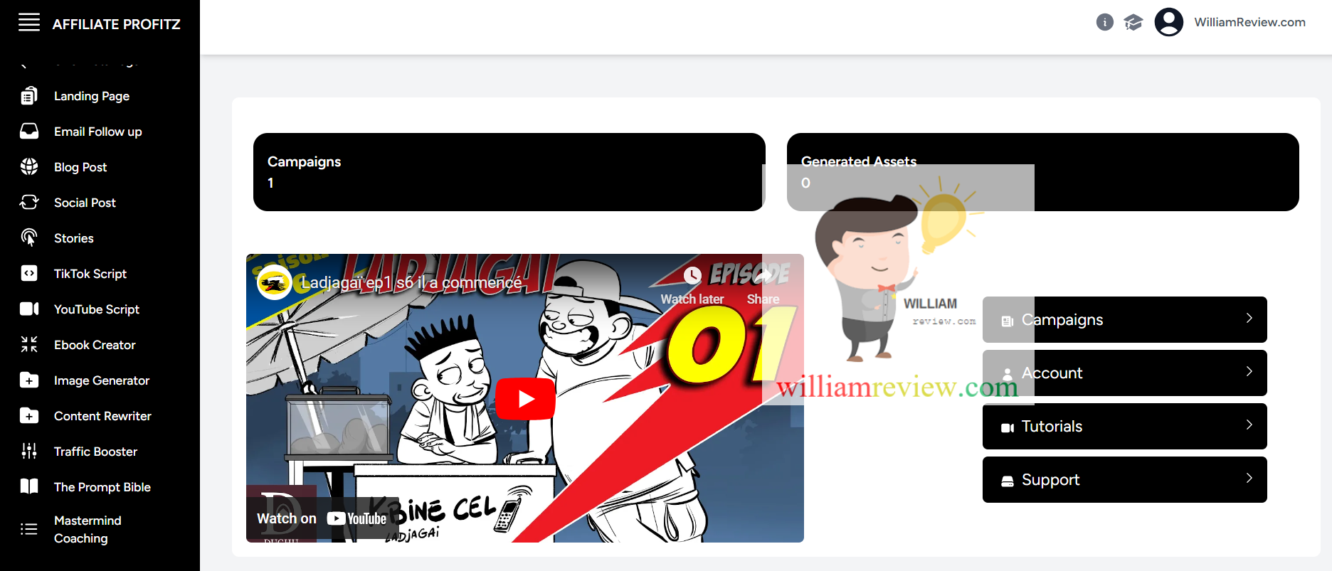 Affiliate Profitz AI OTO - Become a Super Affiliate in 60 Seconds with A.I - Affiliate Profitz AI Review 5 uq9lr0U