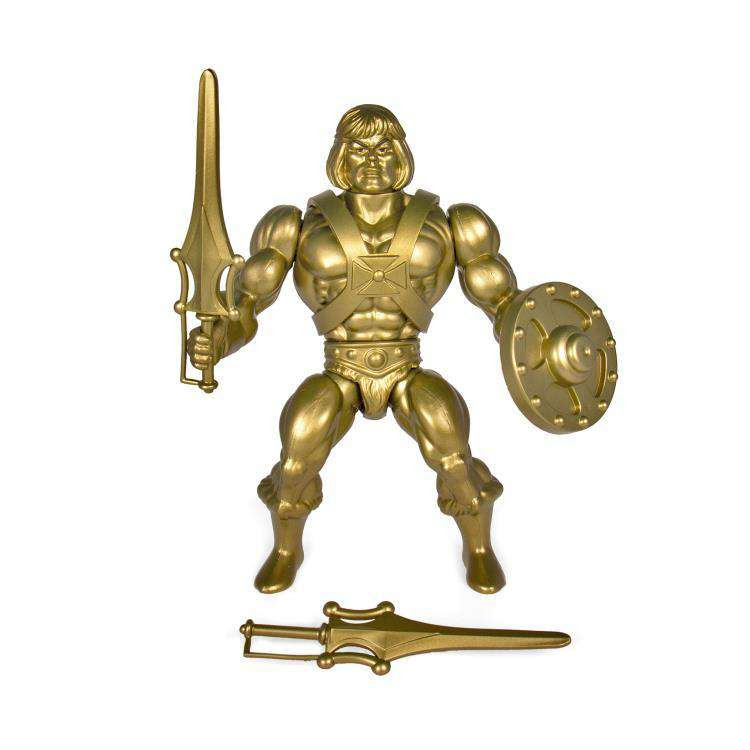 Image of Masters of the Universe Vintage Wave 3 - He-Man (Gold Statue)