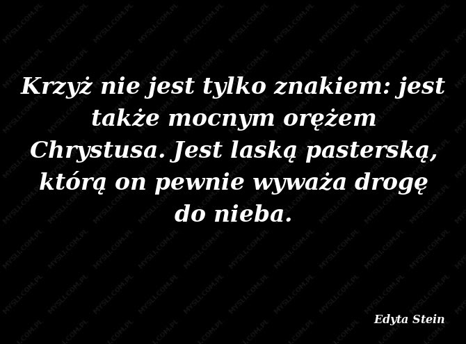 Znalezione obrazy dla zapytania sentencje edyty stein
