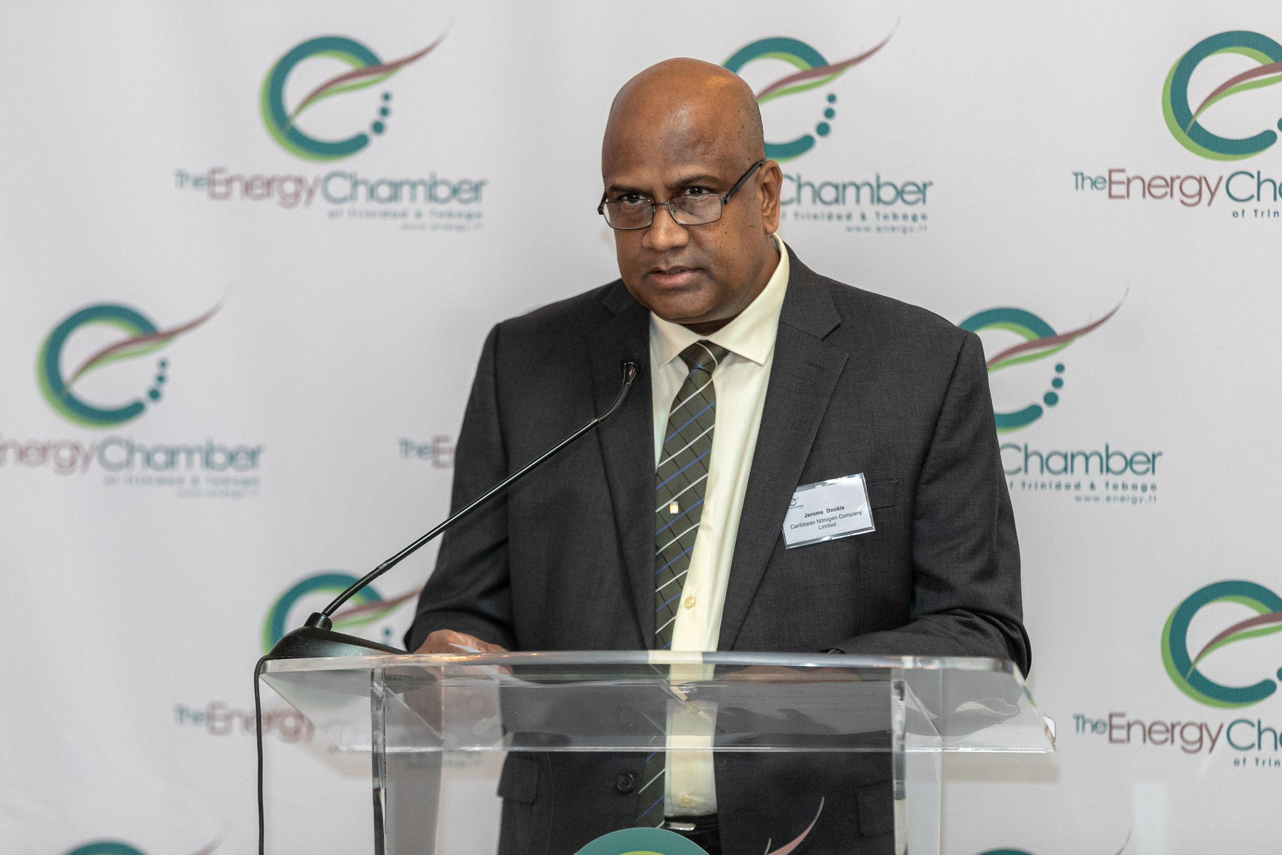 Chairman, T&T Energy Chamber, Jerome Dookie