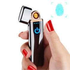 KCASA Led Touch Switch USB Charge Electric Lighter