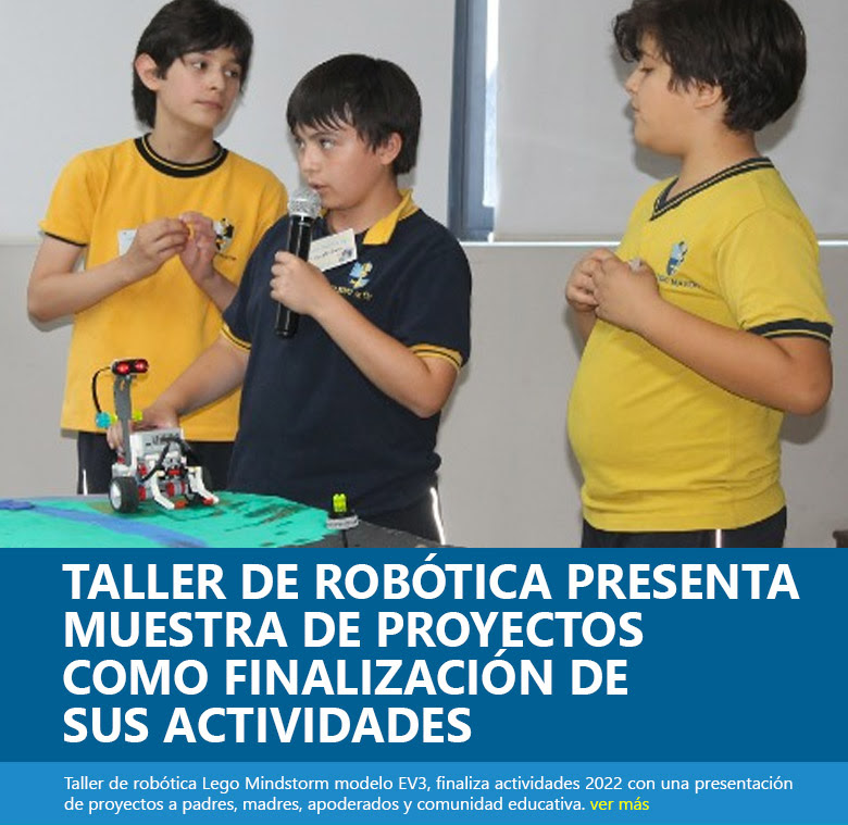 Taller de robótica presenta muestra de proyectos como finalización de sus actividades.