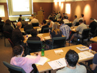 Picture of people attending the planning primer course