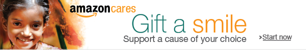 Amazon Cares: Gift a smile - Support a cause of your choice
