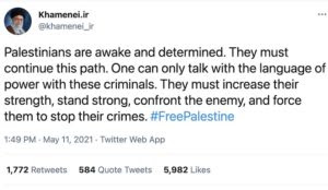 While Twitter Banned Trump, Iranian Leader Celebrates Jihad Terror Against Israel on Twitter