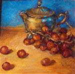 Silver Creamer with Fruit - Posted on Tuesday, March 3, 2015 by Joan Wilson