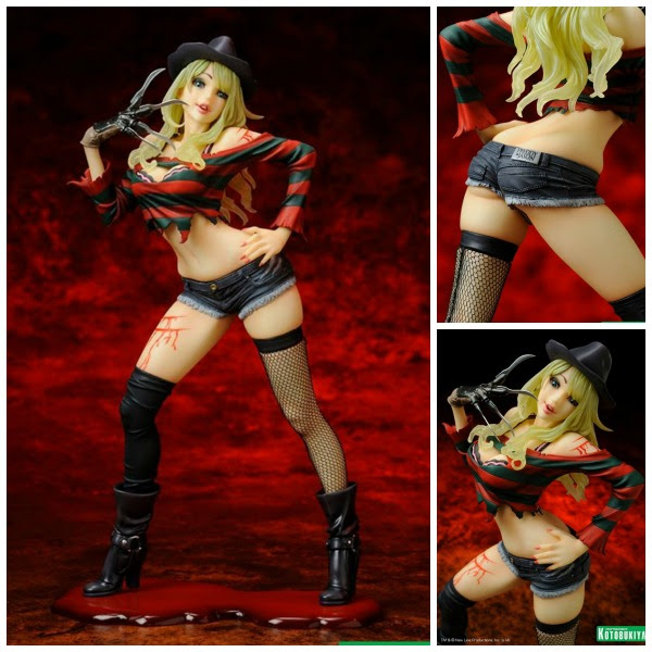 FREDDY KRUEGER ESTATUA 18 CM FREDDY VS JASON 2ND EDITION BISHOUJO FREDDY KRUEGER ESTATUA 18 CM FREDDY VS JASON 2ND EDITION BISHOUJO