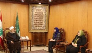 US ambassador to Lebanon wears hijab during meetings with pro-Hizballah officials