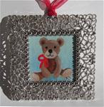Teddy Ornament - Posted on Saturday, November 22, 2014 by Ruth Stewart