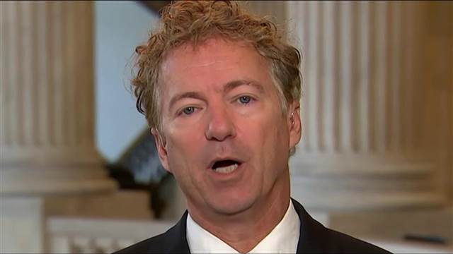 Sen. Rand Paul: Trump Could Take His Own Action on
Healthcare