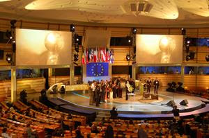 Energy Globe World Award Ceremony at the EU-parliament in Brussels in 2008
