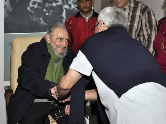 fidel castro en el romerillo_8 de enero de 2014_1