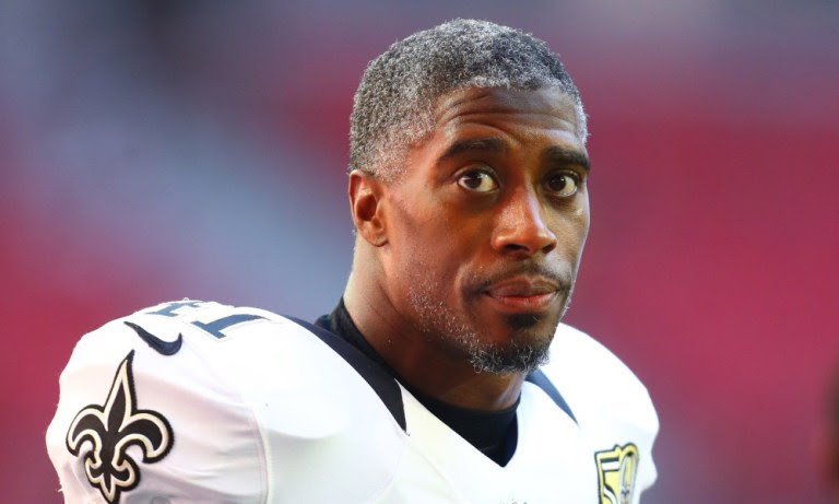 Roman Harper with the New Orleans Saints in 2016 as he prepares to face the Arizona Cardinals