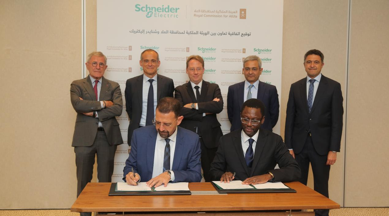 Schneider Electric signs MoU with the Royal Commission for AlUla