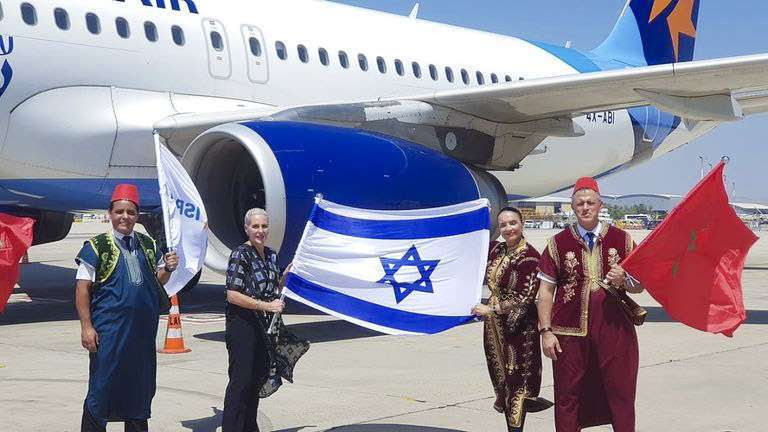 Vuelo de Israir entre Tel Aviv y Marrakech