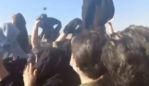 Iran: Women remove hijabs, chant ‘Death to the dictator’