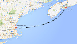 Marblehead to Halifax course