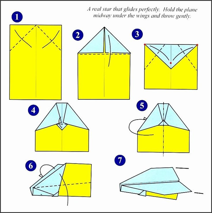 Printable Paper Airplane Template Inspirational 8 Paper Airplanes