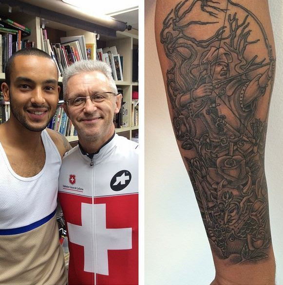 YOUNGSTERS, SWAG, THEO WALCOTT'S  TATTO, मारिया शारापोवा