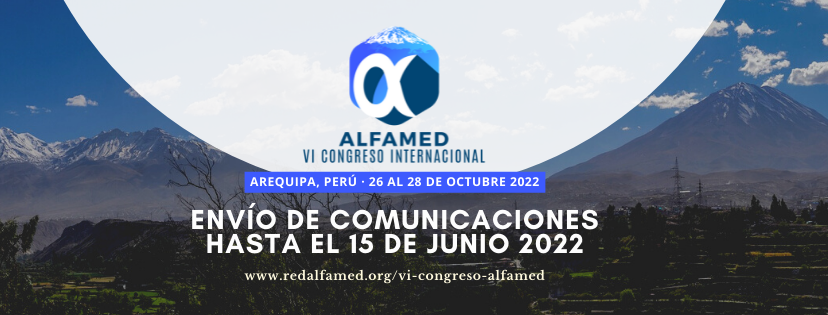 18,817 ALFAMED, VI Congreso Internacional Alfamed 2022: Recepción de comunicaciones hasta el 15 de junio