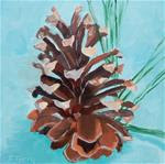 Graceful Pine Cone - Posted on Friday, December 5, 2014 by Fay Terry
