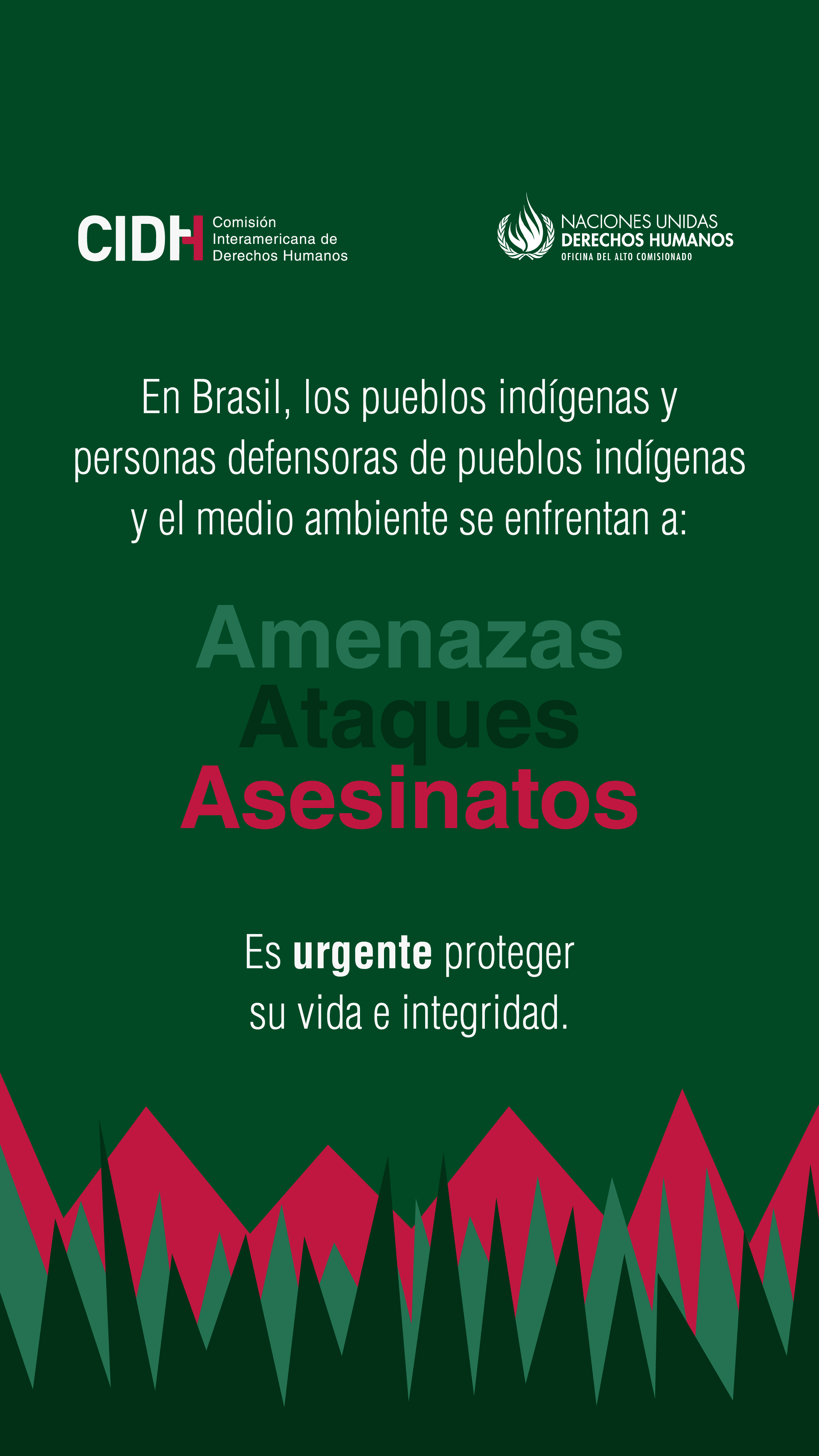 En Brasil, los pueblos indígenas y personas defensoras de pueblos indígenas y el medio ambiente se enfrentan a amenazas, ataques y asesinatos