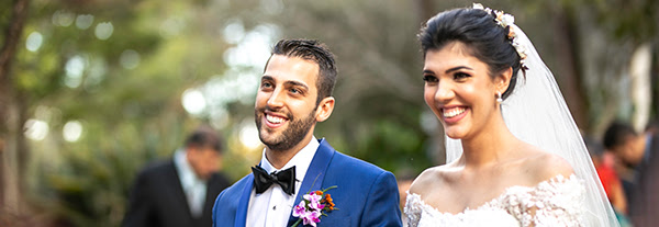 Bride and groom