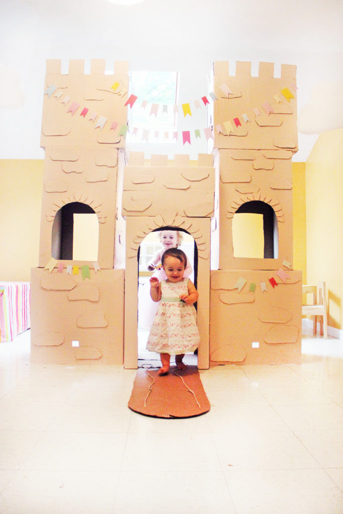 cardboard castle