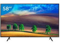 Smart TV 4K LED 58? Samsung UN58NU7100GXZD