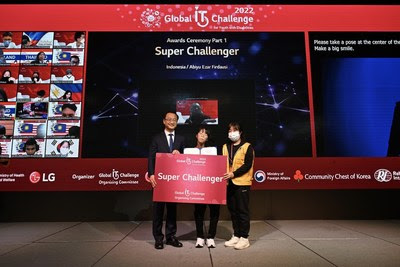 Abiyu Ezar Firdausi from Indonesia awarded as the Super Challenger in the 2022 GITC through livestream. Abiyu Ezar Firdausi from Indonesia awarded as the Super Challenger in the 2022 GITC through livestream.