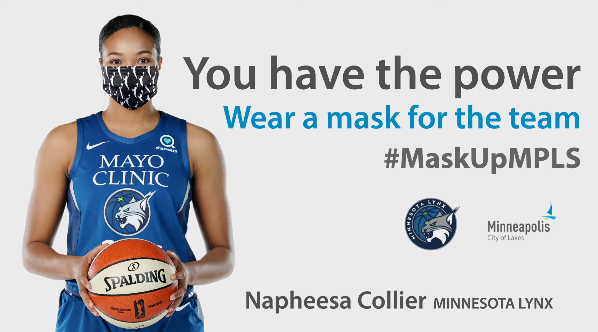 mask up minneapolis graphic