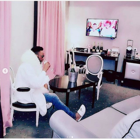 Toyin Lawani shares more photos of her handsome Congolese boyfriend DJO Prince, says he