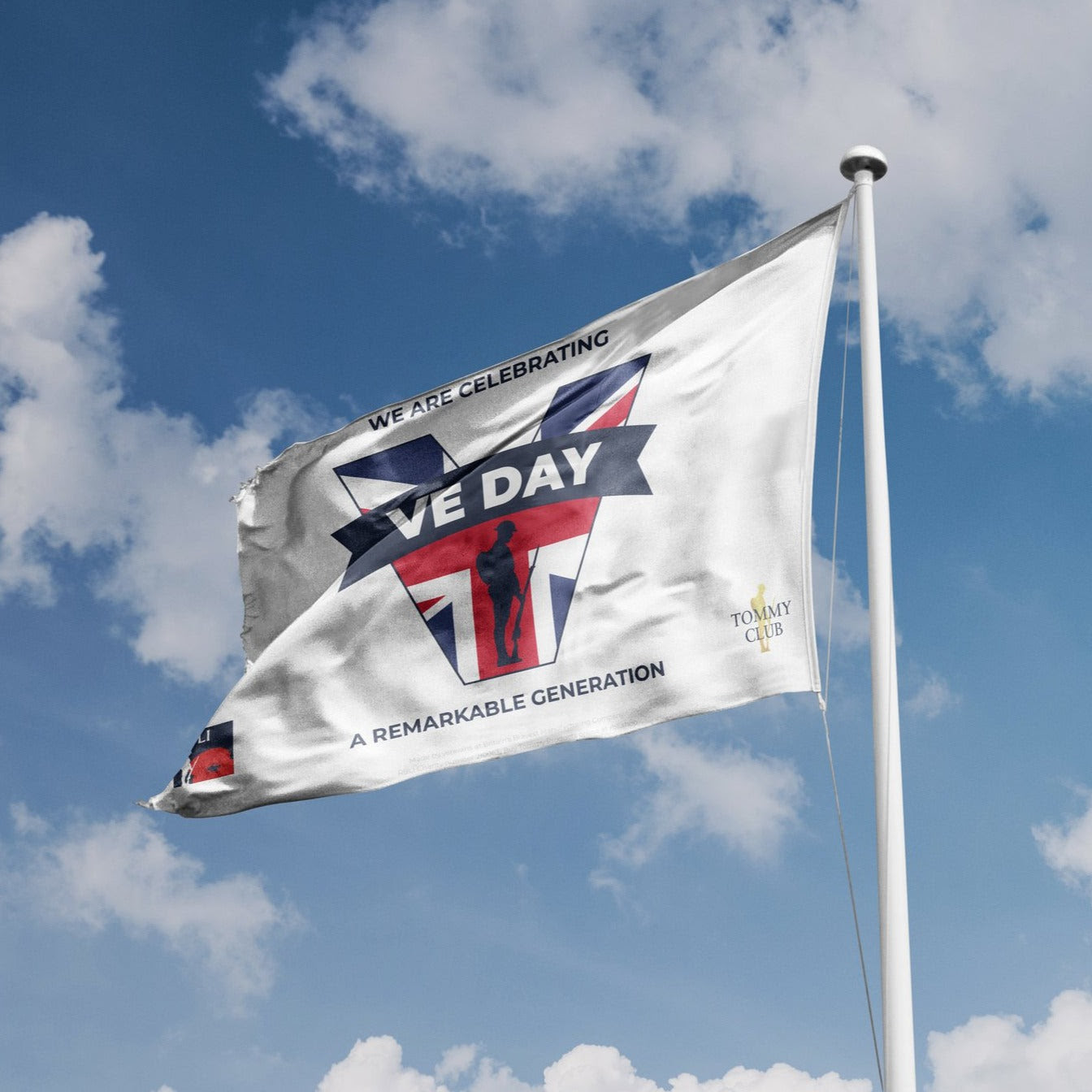 VE Day 2021 Flag Large