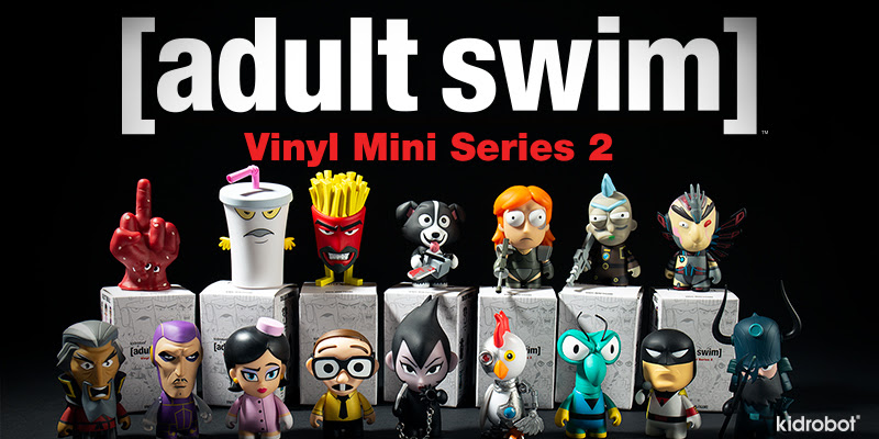 Kidrobot Series 2 - Meatwad 1/24 Vinyl Mini Loose Adult Swim Best Gift 