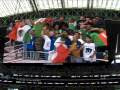 Fans before Gold Cup soccer Mexico / Haiti futbol Copa de Oro