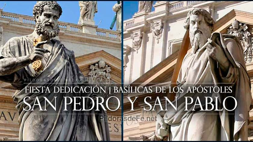 dedicacion de la basilica de san pedro y san pablo fiesta historia