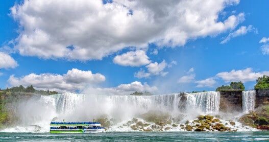 The Maid of the Mist boat by Niagara Falls