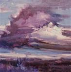 A Violet Sky - Day 11- 30 in 30 Challenge - Posted on Sunday, January 11, 2015 by Mary Maxam