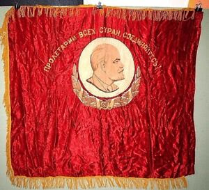 Soviet Flag, Banner - We will come to a victory of communist labor.USSR |  eBay